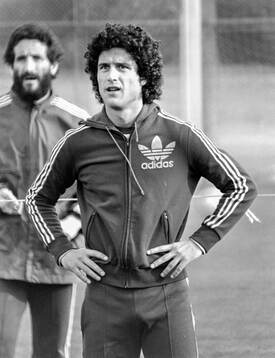 Daniel Solsana at training
