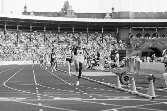 Said Aoutia, Marocko segrade på 5000 m