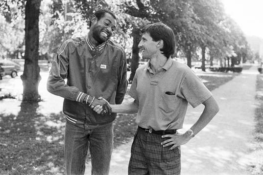 Johnny Gray, USA och Sebastian Coe, Storbritannien
