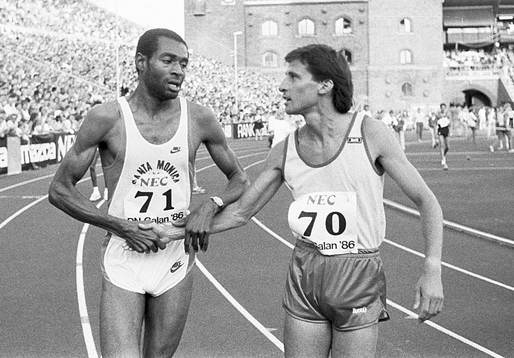 Johnny Gray, USA etta och Sebastian Coe, Storbritannien