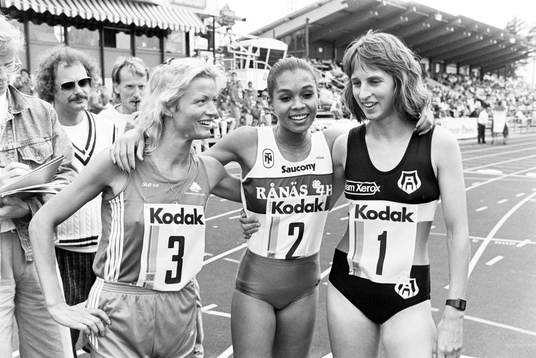 Annica Ericson, trea, Maria Akraka, svensk mästarinna och