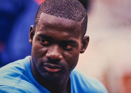 Ben Johnson of Canada, 100 meters