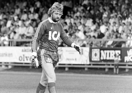 Eddie Blackburn, målvakt i Halmstad
