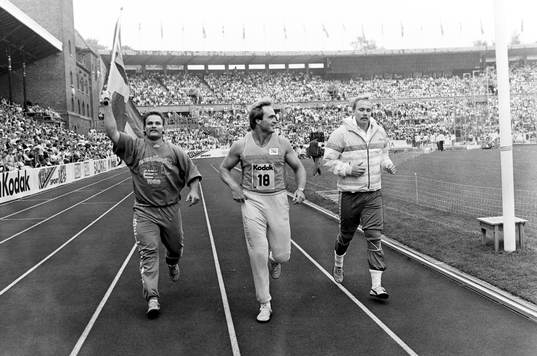 Stefan Fernholm, Lars Sundin och och Göran Svensson tog en