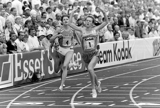 Maria Fernström , Sverige segrade på både 100 och 200 m