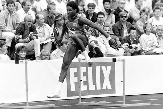 Thomas Nyberg, Sverige segrade på 400 m häck
