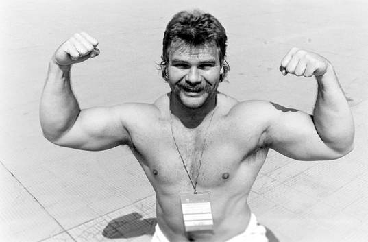 Stefan Fernholm i solen