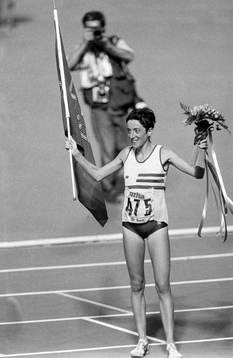 Rosa Mota, Portugal segrade i damernas maraton