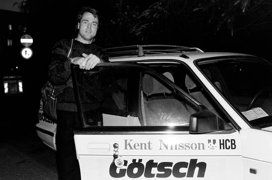 Kent Nilsson med bil
