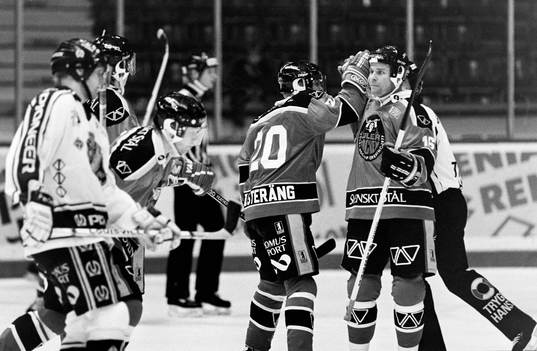 Per Ljusteräng och Jens Hellgren, Luleå jublar