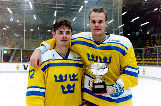 Håkan Loob och Thomas Rundqvist