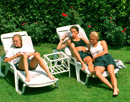 Kajsa Bergqvist, Malin Ewerlöf och Erica Johansson