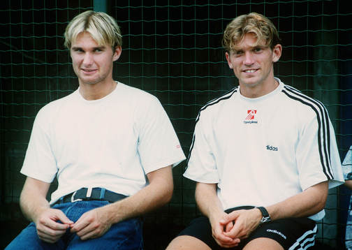 Andreas Andersson och Jesper Blomqvist i Milan