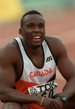 Friidrott Bruny Surin, Kanada