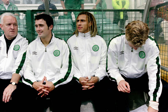 Henrik Larsson, Celtic på bänken