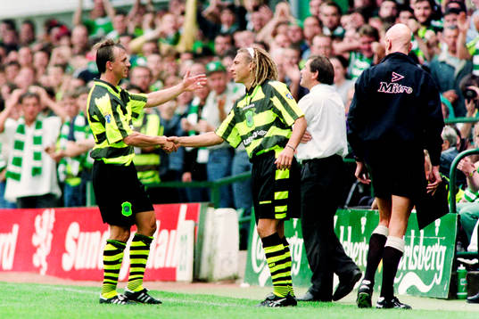 Henrik Larsson, Celtic byts in