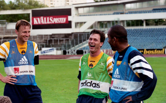 Kennet Andersson, Pontus Kåmark och Martin Dahlin