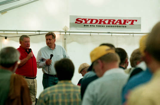 Sydkraft träff med Lars-Gunnar Björklund och Tommy