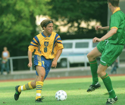 Fotboll Anders Svensson, Sverige U21
