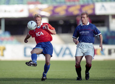 Fotboll, Champions League, IFK Göteborg - Glasgow Rangers,