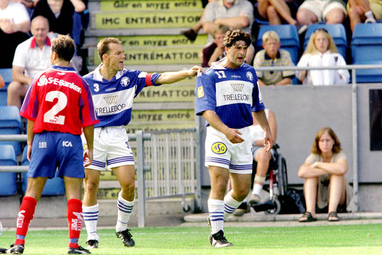 Jörgen Eriksson och Amir Teljigović, Trelleborg
