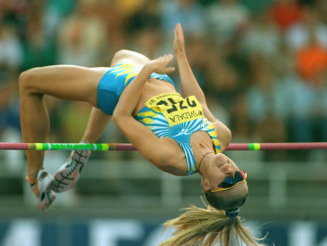 Friidrott Kajsa Bergqvist, Sverige
