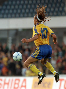 Henrik Larsson (Henke Larsson), Sverige