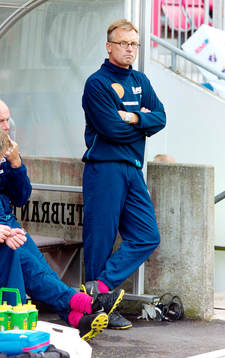 Roland Andersson, tränare i Malmö